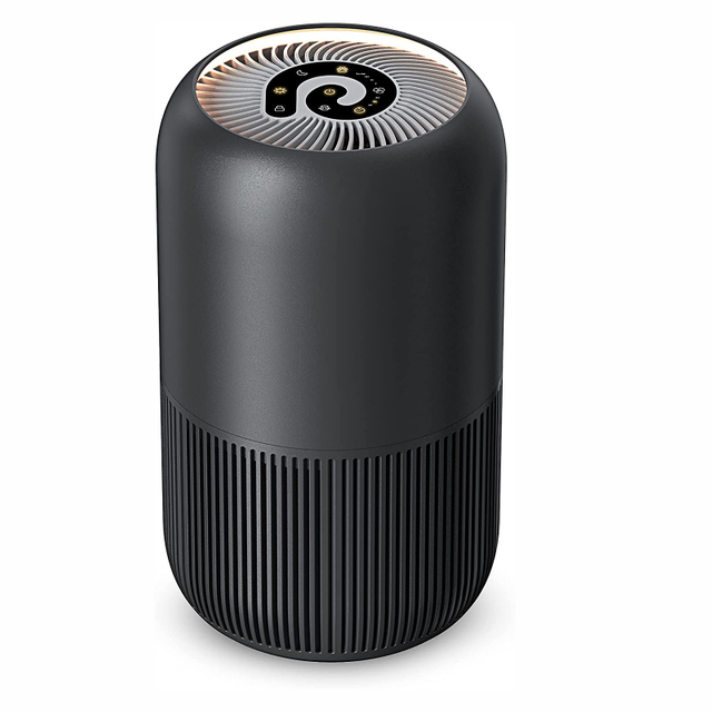 Protable Air Purifier with UV Lamp Black