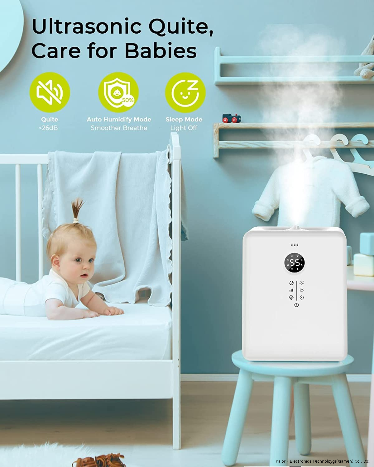 Warm & Cool Mist Ultrasonic Humidifier 