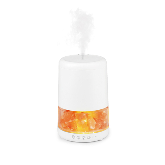 Cylindrical 2 in 1 Salt Lamp Aroma Diffuser 